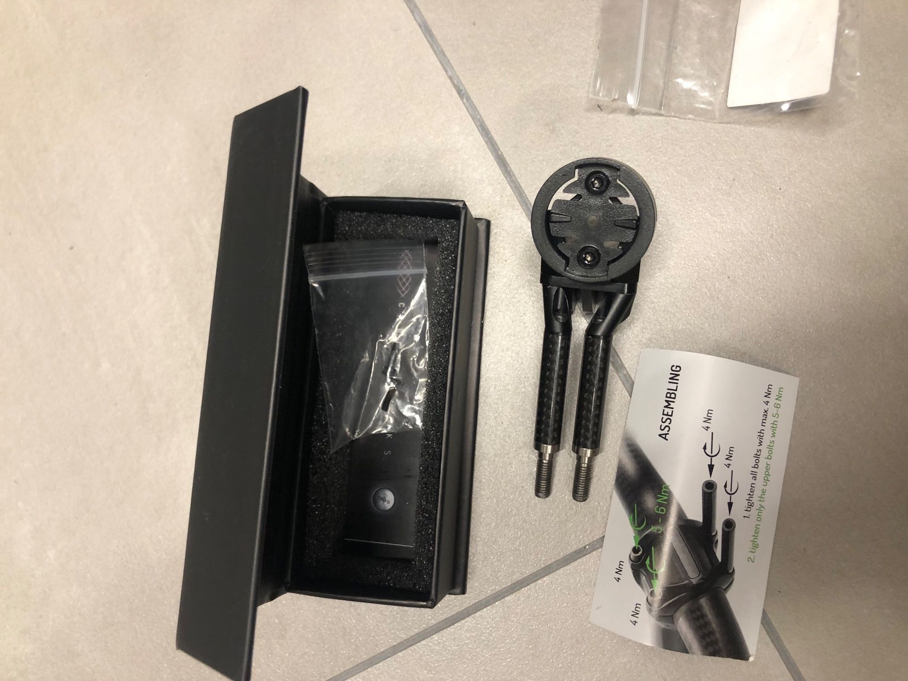 Carbonworks.de Mastermount Garminmount mit Gopro Halter (D'occasion) à ...