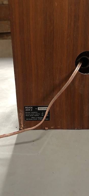 Amplificatori: Revox AX4-3 – Usato da Grangettes-Romont venduto da Guillaumegrangettes 2