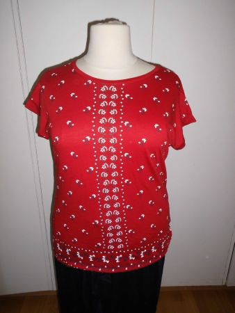T-shirt rouge T. M