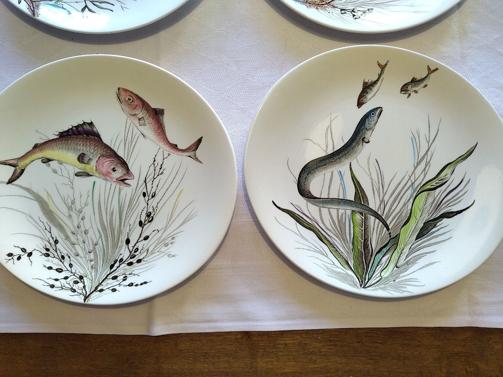 Johnson Brothers Services de table: Teller Set Johnson Bros Fish Design 11 – D'occasion à Biel/Bienne par DoNa82 2