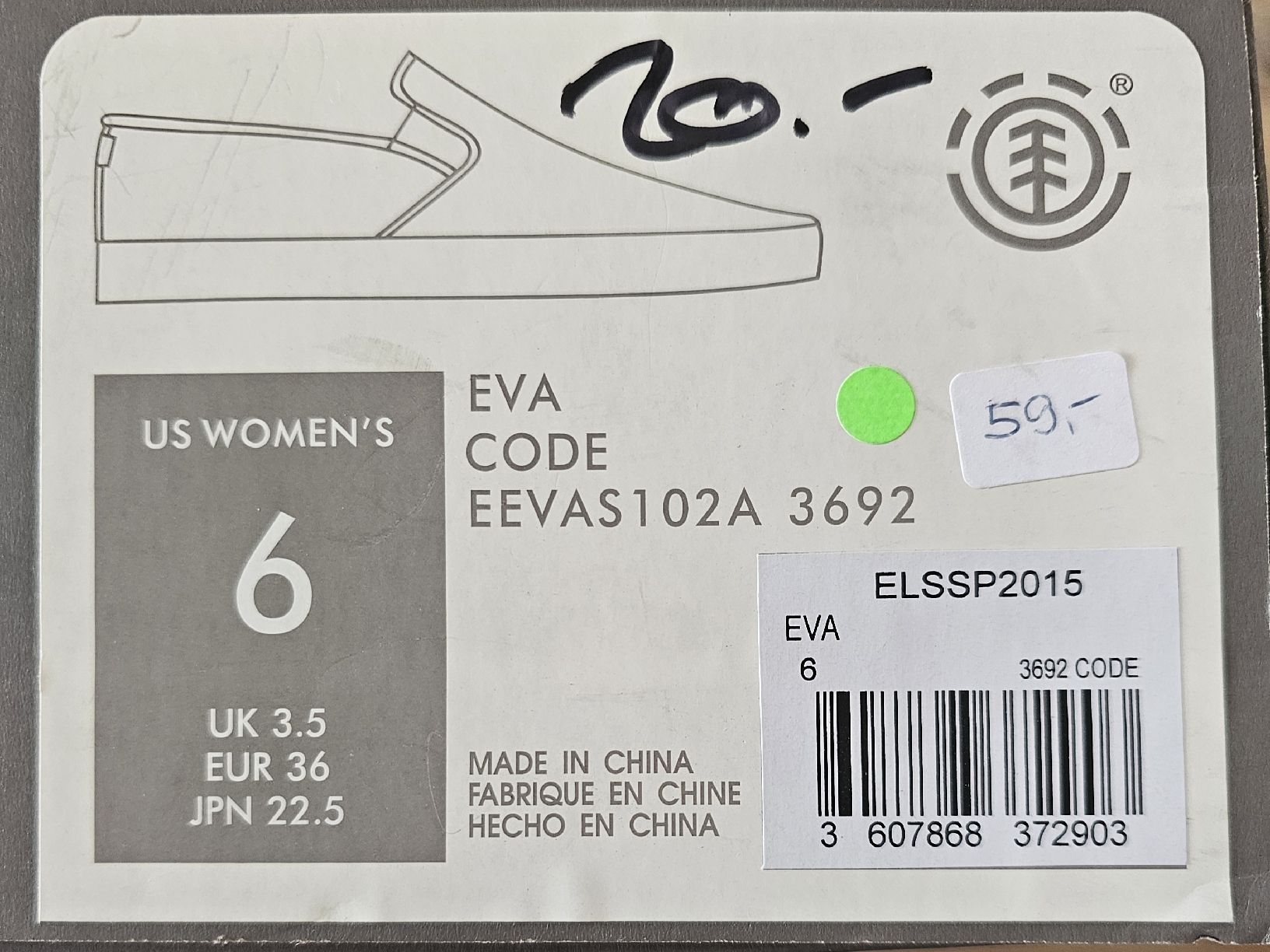 Element Chaussures femmes: Neue Element Schuhe Slipper, Gr. 36 – Neuf avec emballage d'origine à Basel par Mazzo84 6