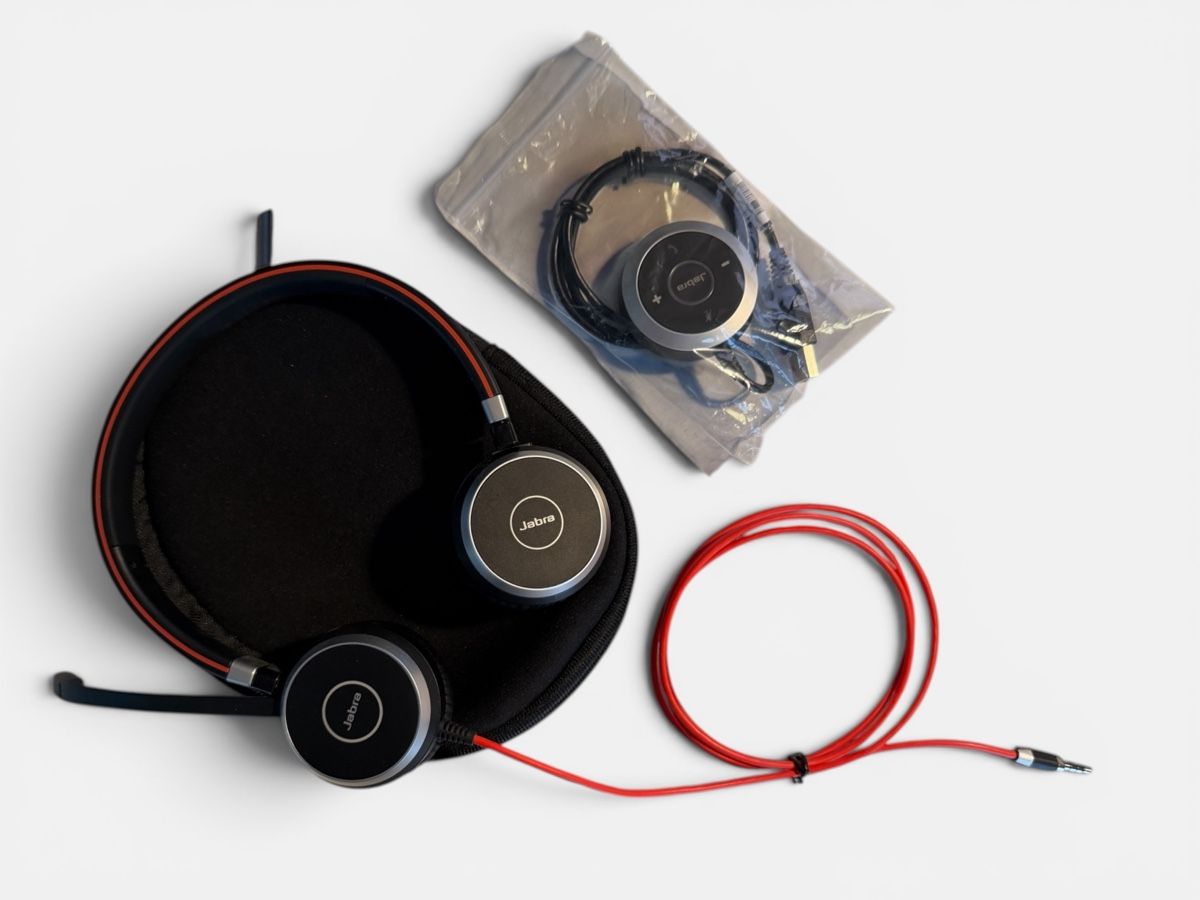 Jabra Kopfhörer: Jabra Headsett mit Tasche – Gebraucht aus Steffisburg von MSTYLE 2