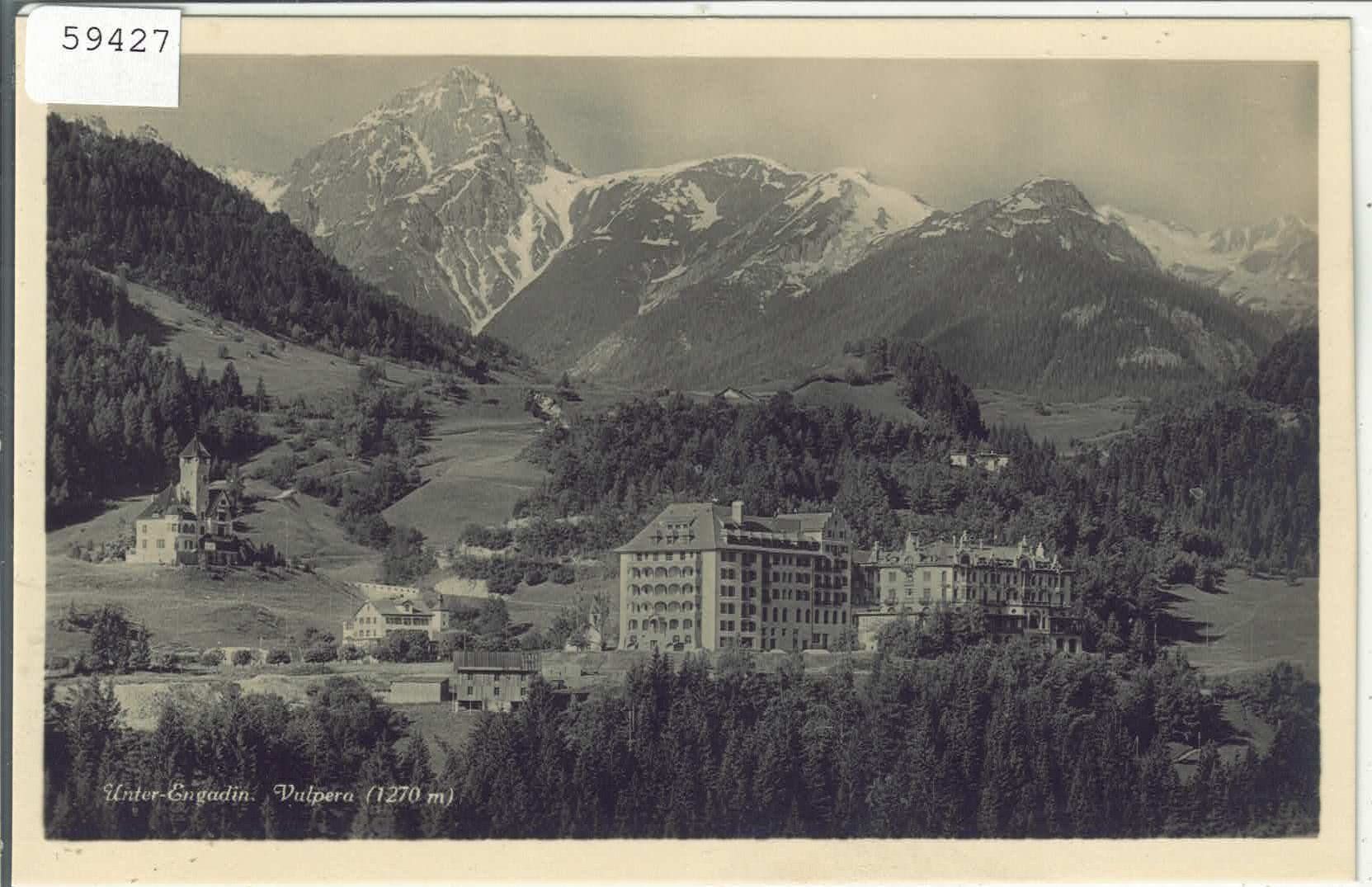 Cartoline postali: Unter-Engadin - Vulpera – Usato da Ettingen venduto da Kartenplanet