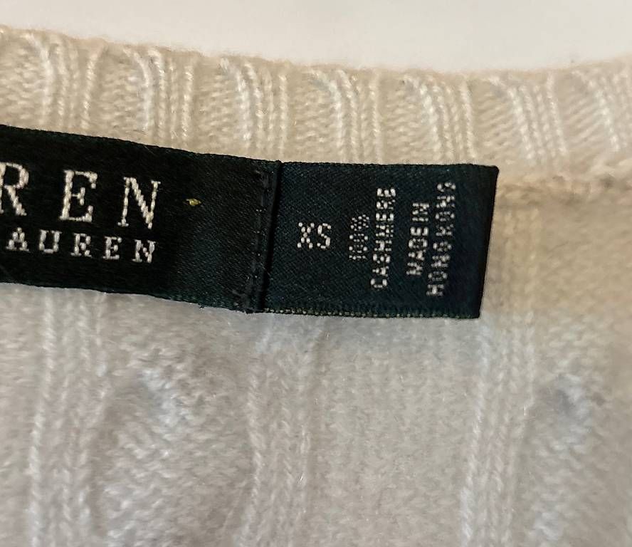 Ralph Lauren Maglioni & Felpe: Ralph Lauren 100% Cashmere Pullover hellblau – Usato da Oetwil am See venduto da Aldox108 3