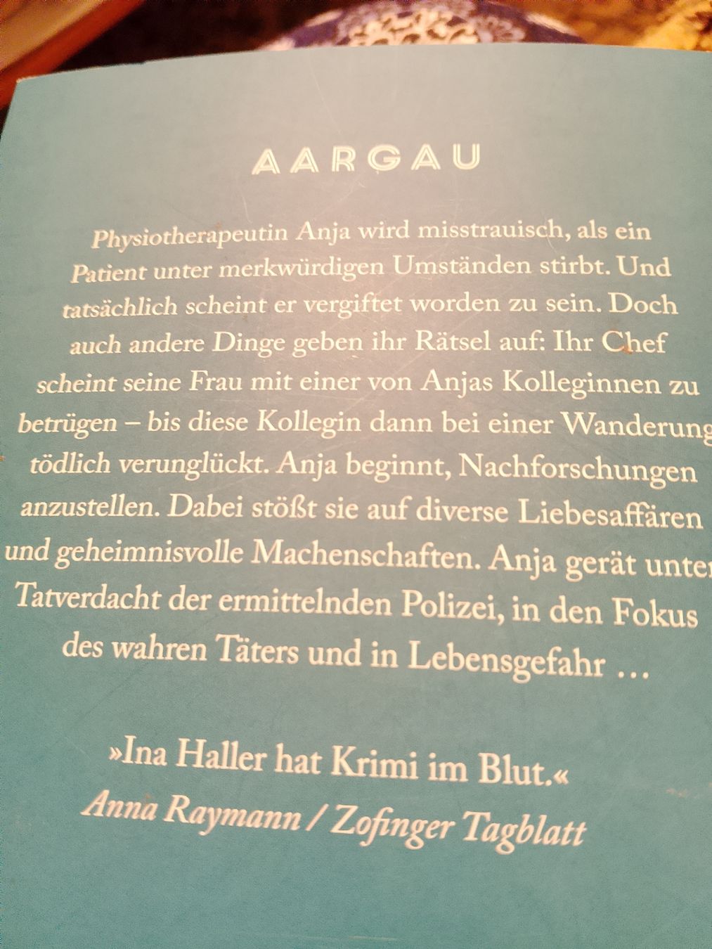 Bücher: Aarauer Nächte  – Neu (gemäss Beschreibung) aus Volken von katz5 4