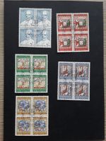 1967 Satz Pro Patria 4er Block Ersttagsstempel  FDC ET