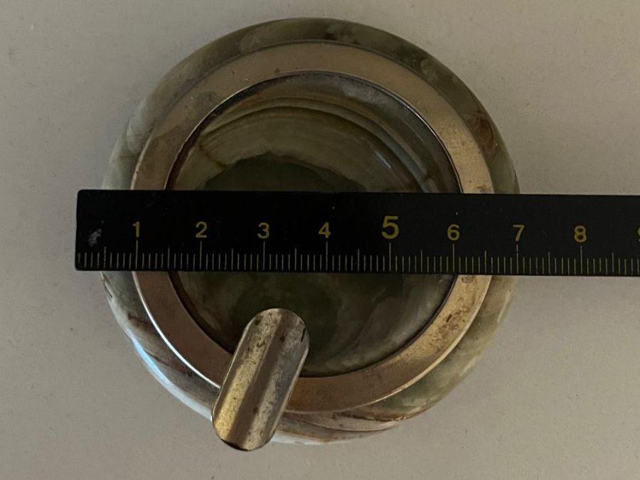 Portacenere: Petit cendrier en albâtre – Usato da Meggen venduto da CHARCOR 3
