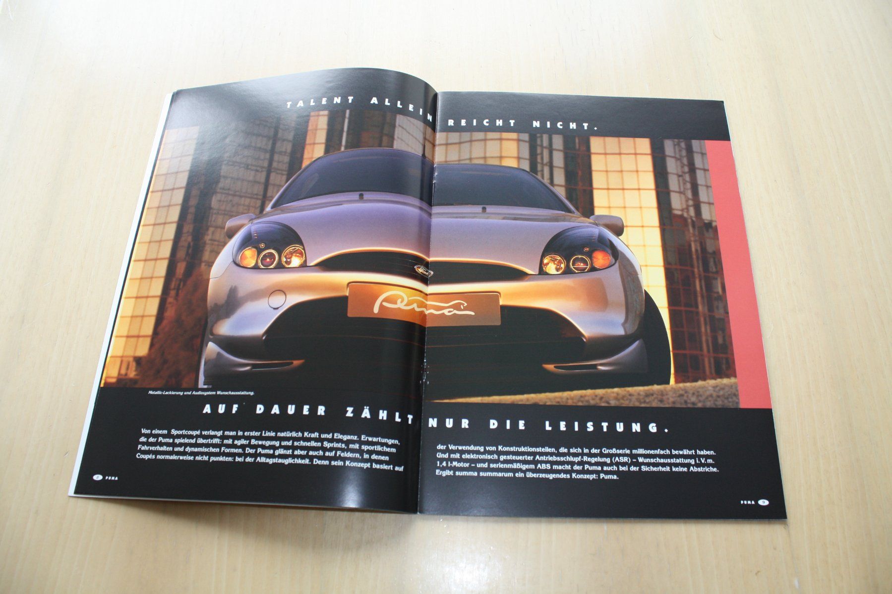 Ford Documenti: Ford Puma - Prospekt von 11/ 1998 – Usato da Wikon venduto da erwin400 4