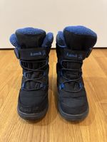 Kamik winter boots black blue size 28