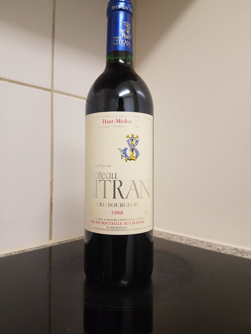 Wein: Chateau Citran 1988 – Neu (gemäss Beschreibung) aus Grenchen von poggione