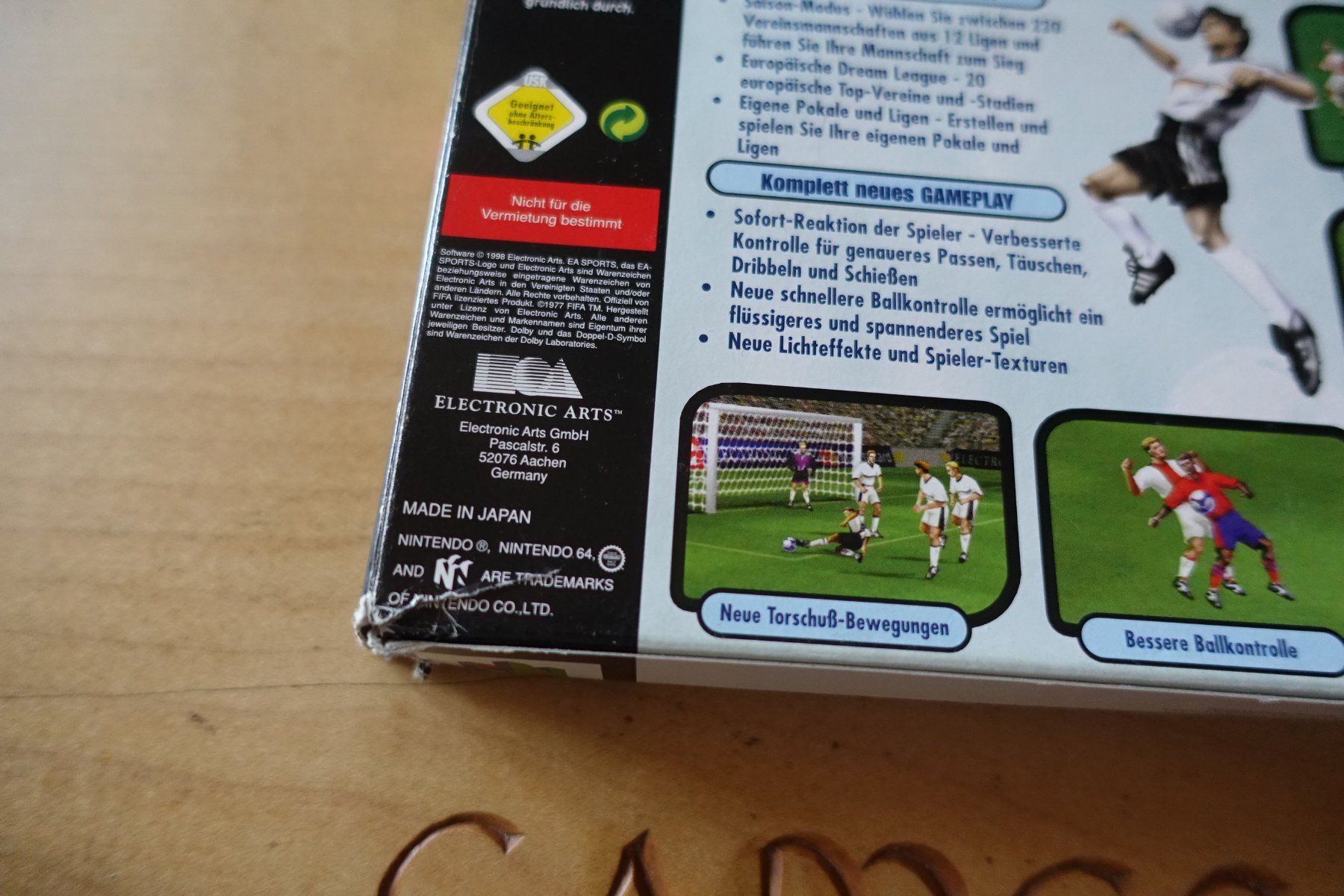 Nintendo Spiele: FIFA 99 – Gebraucht aus Steinach von Gamecet 6