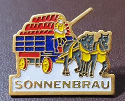 S595 - Pin Bier Brauerei Sonnenbräu - Perdewagen