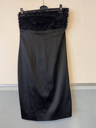 PIÚ & PIÚ, schwarzes Cocktailkleid, Gr. 38