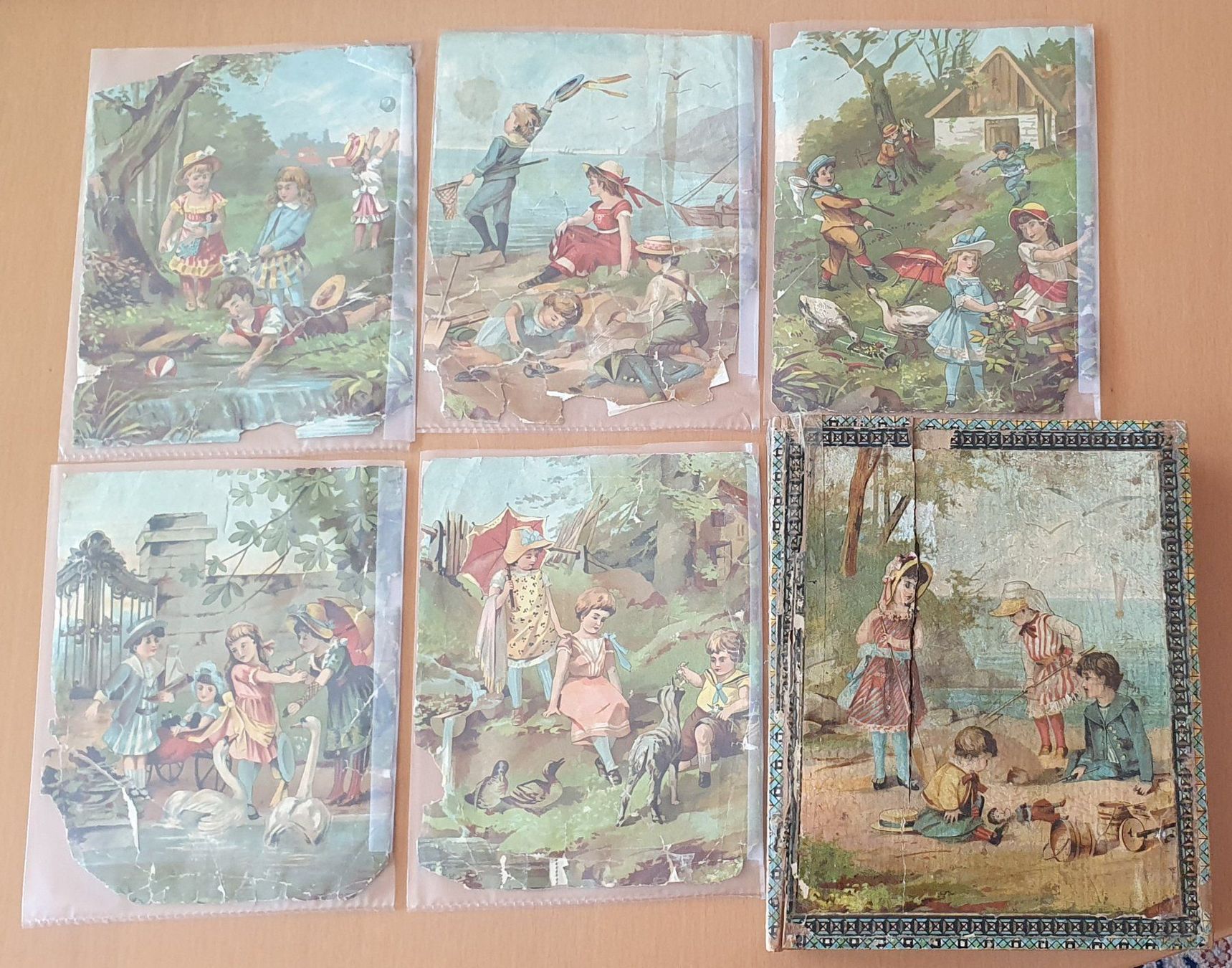 Puzzle: Altes Würfel Puzzle, mit Vorlagen – Usato da Kreuzlingen venduto da Rschweiz1 3