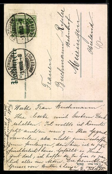 Cartoline postali: Solothurn, Einsiedelei St. Verena, Ortsa – Usato da Berlin venduto da bartko-reher 1