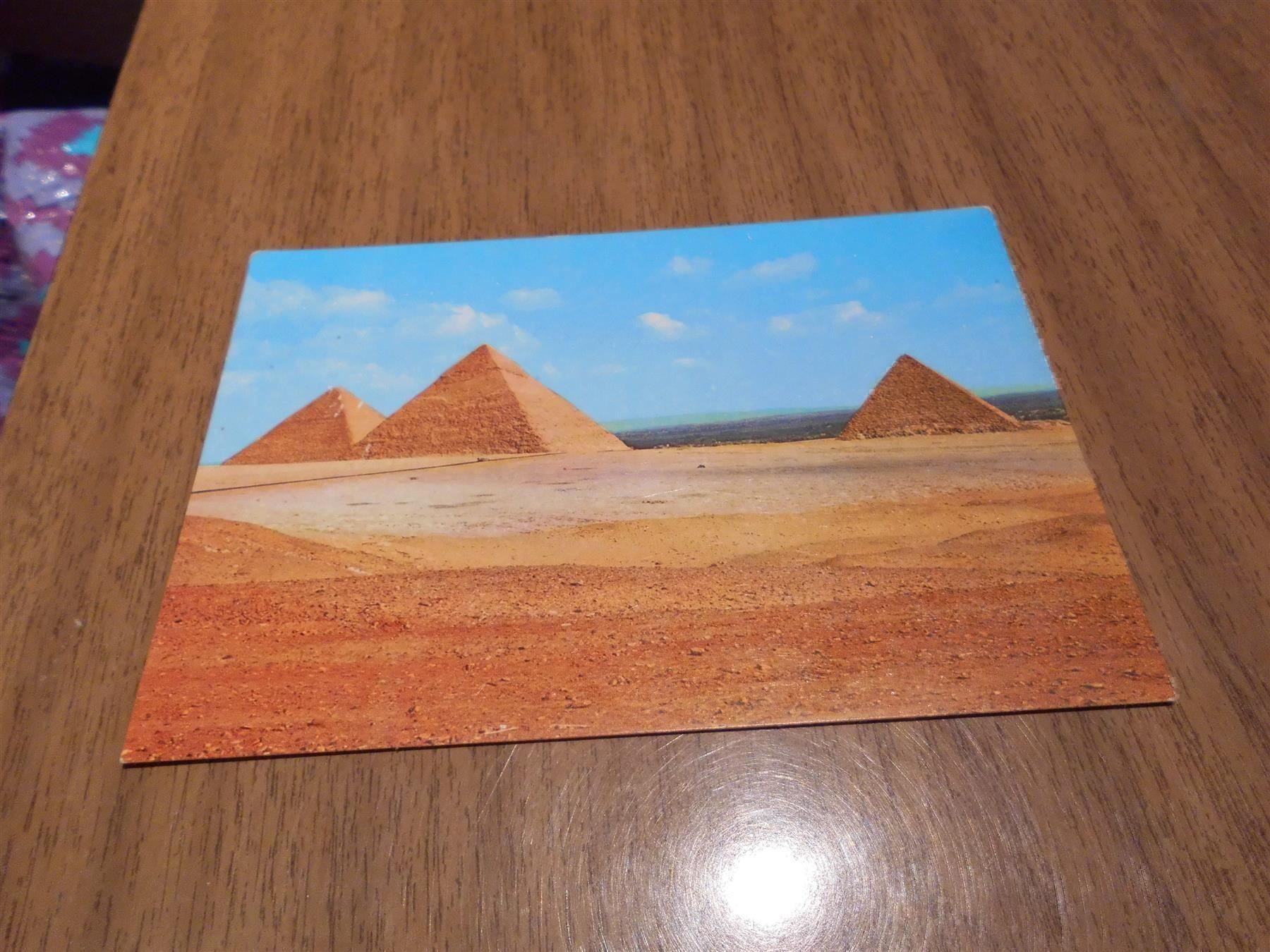 Cartoline postali: Ansichtskarte Giza The Pyramids Aegypten – Usato da Zürich venduto da Motzkuh