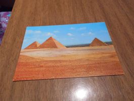 Ansichtskarte Giza The Pyramids Aegypten