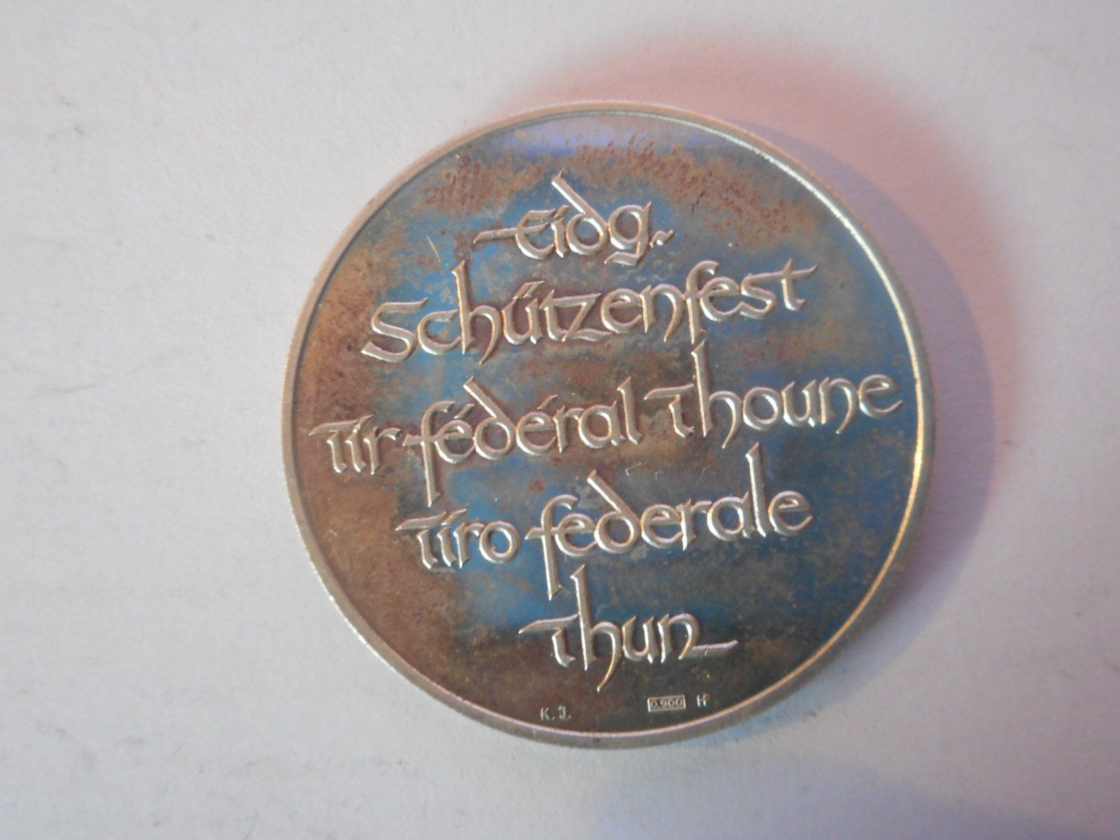 Medaglie: 1969  Eid. Schützenfest Thun silber – Usato da Kriegstetten venduto da pizlad2010