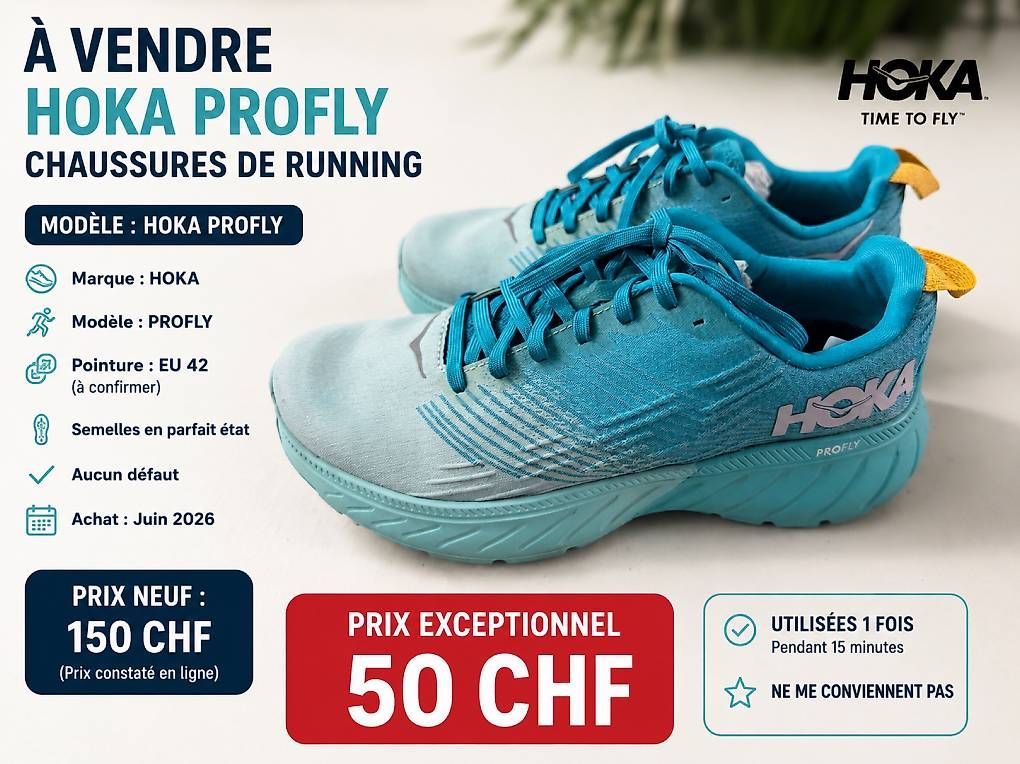 Damenschuhe: HOKA PROFLY lady Size 42 – Gebraucht aus Le Mont-sur-Lausanne von swisssail