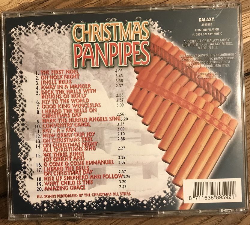 Christmas Panpipes Weihnachtslieder mit Panflöte Kaufen auf Ricardo