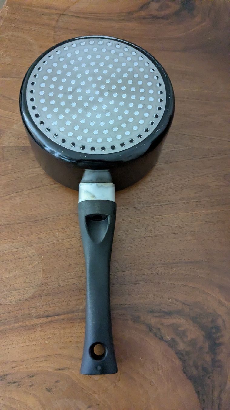 Appareils de cuisine: Saucepan black with handle used condition, Small – D'occasion à Morges par aya_65lb