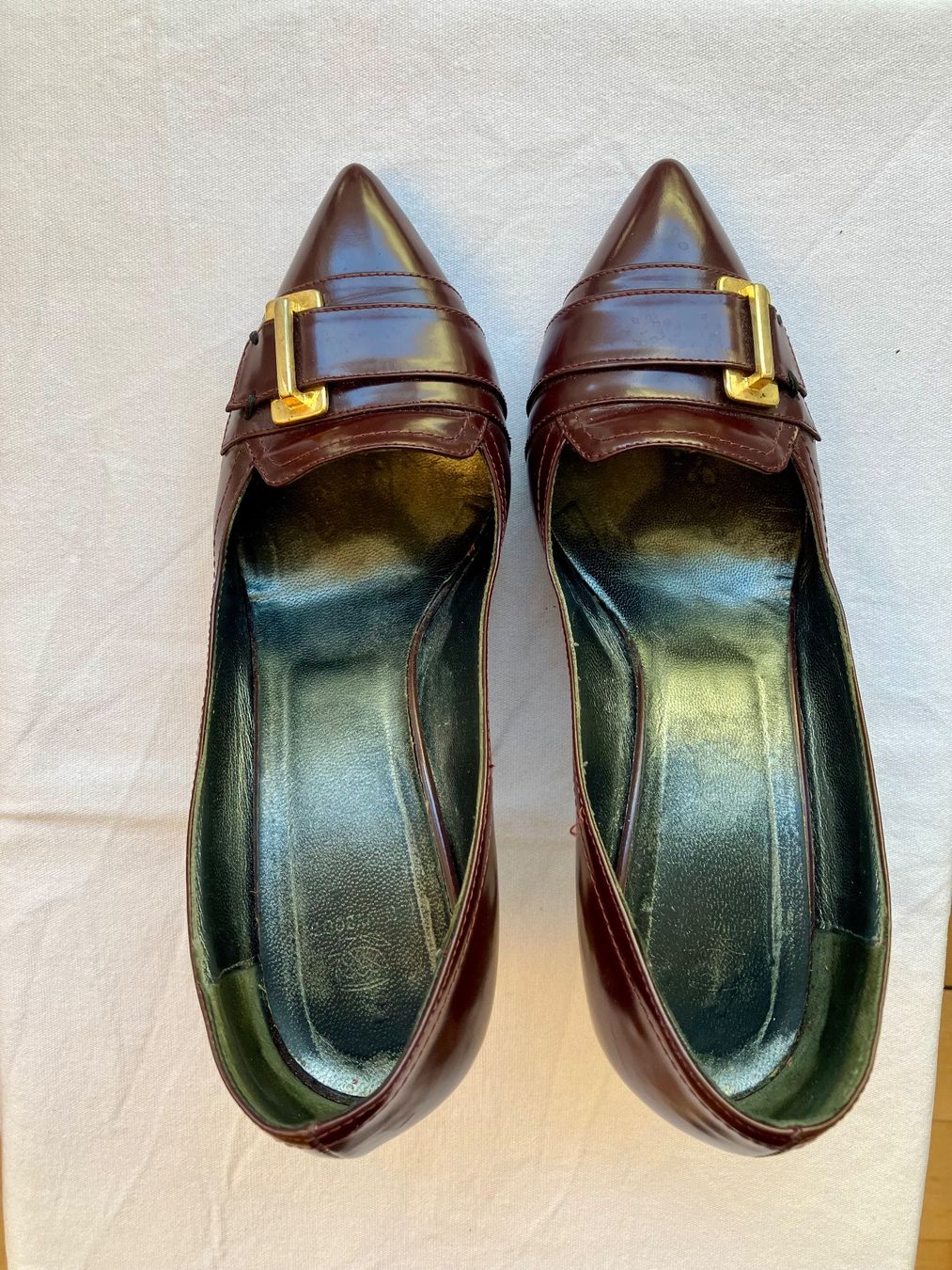Navyboot Scarpe da donna: NAVYBOOT Leder Pumps, Burgund, Grösse 37 – Usato da Zürich venduto da mou_j96c 3