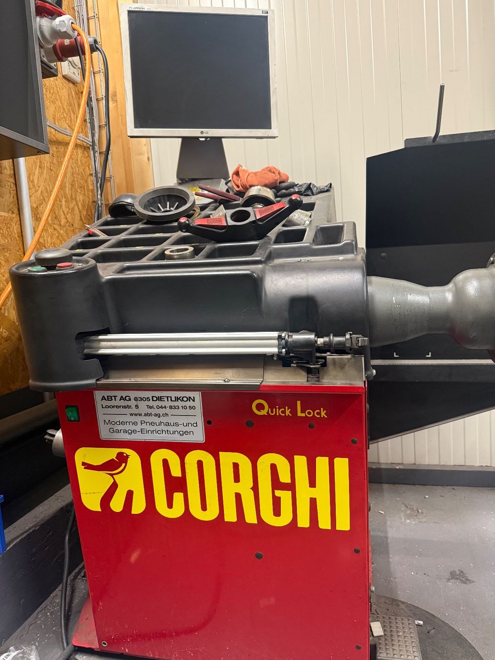 Corghi Tutte le macchine: Radwuchtmaschine Corghi – Usato da Bettlach venduto da Eri-Autos 4