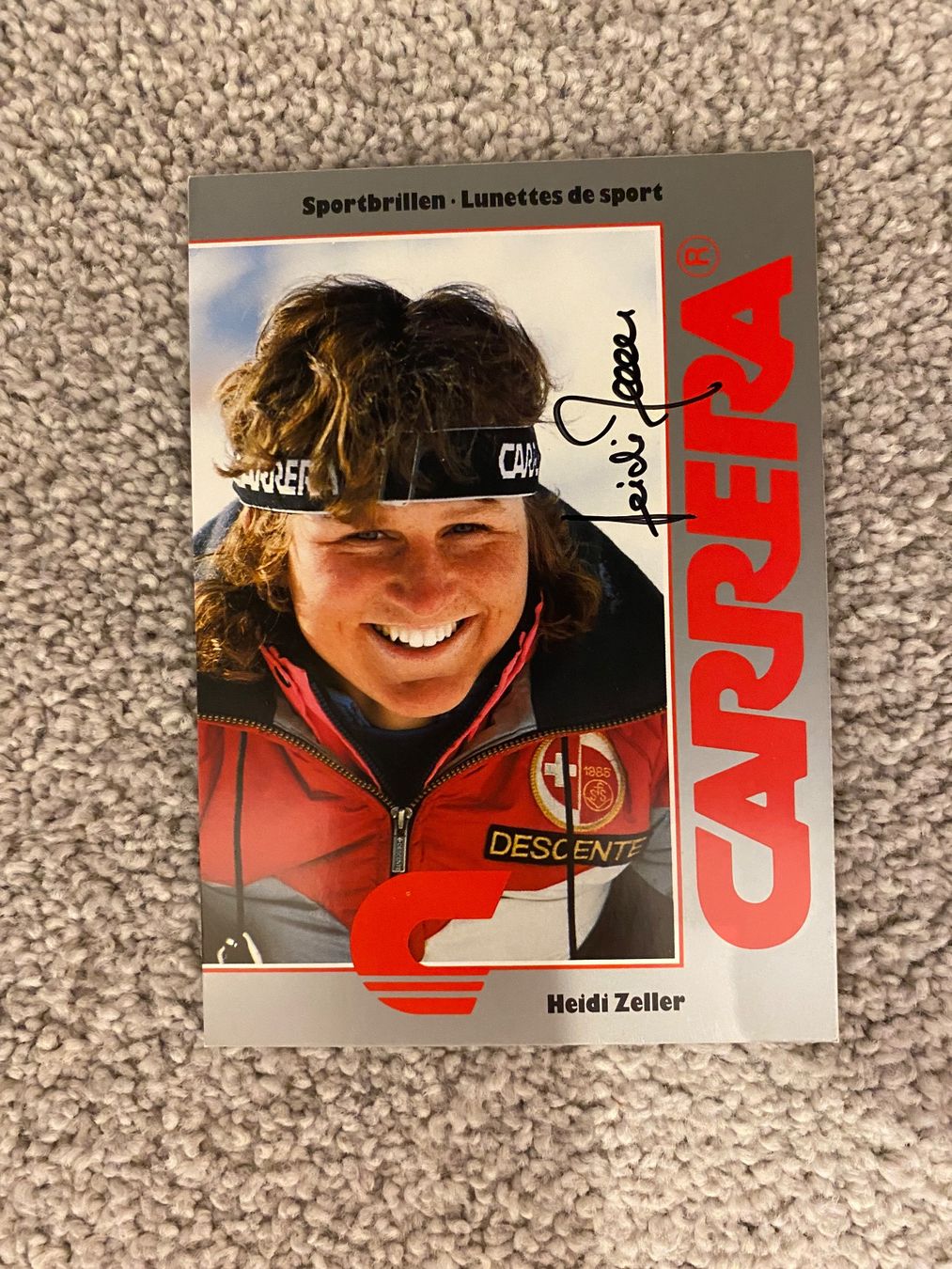Autografi: Heidi Zeller-Sessler Autogrammkarte – Usato da Mörel venduto da tim_w9py