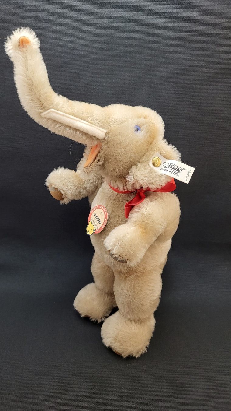 Steiff Giocattoli: STEIFF Elefant Jumbo – Usato da Basel venduto da spinne02