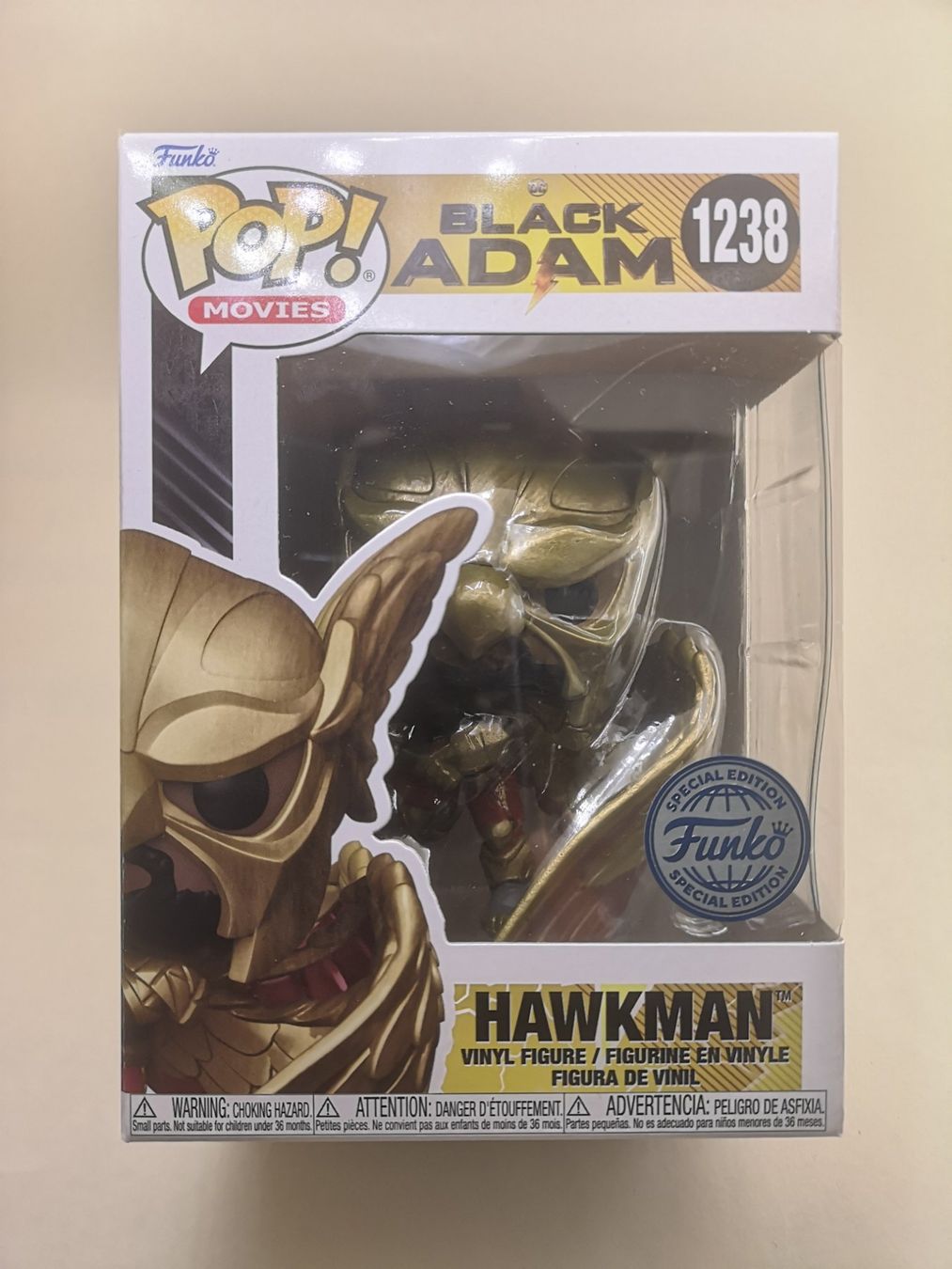 Funko Statuette: Funko Pop Hawkman #1238 – Nuovo e nell'imballaggio originale da Riehen venduto da _TheCollectorShop_
