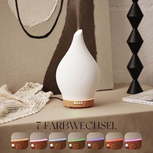 Humidificateurs: Diffuser 150ml Handgeblasen Keramik Luftbefeuchter – Neuf avec emballage d'origine à Hundwil par tec_mm27 3