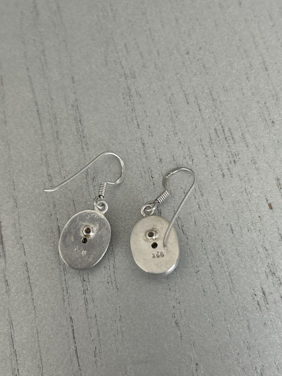 Ohrringe & -stecker: Silberohrringe 925 Sterlin mit echte Edelsteine – Gebraucht aus Schliern b. Köniz von need-it 3