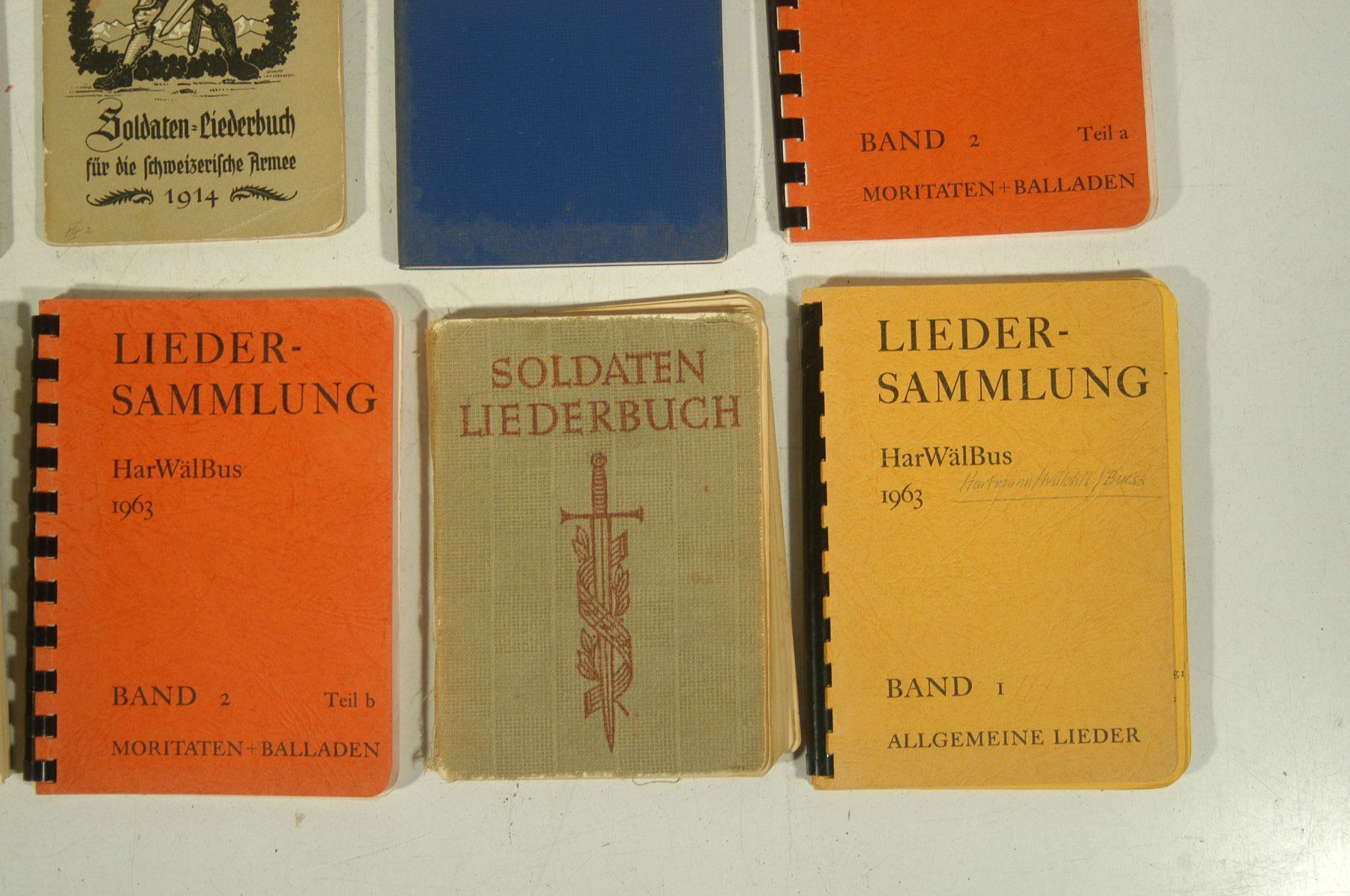 Libri: Liederbüchlein Diverse auch Militär – Usato da Herisau venduto da Wisen 4
