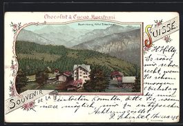 Passepartout-Lithographie Beatenberg, Ho
