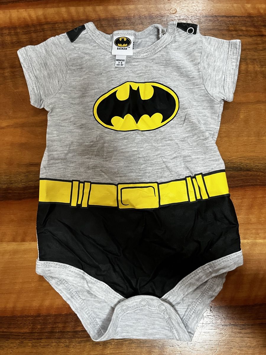 Biancheria intima: Babybody Batman 3-6 Monate – Nuovo (secondo la descrizione) da Horgen venduto da adrigas
