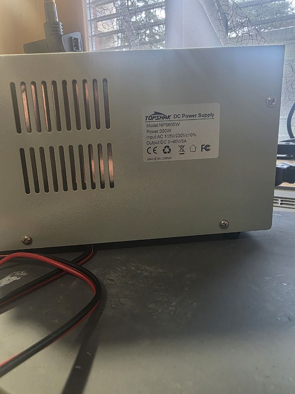 Elektrotechnik: Alimentation CC  0-60 V 0-5 A – Gebraucht aus Morges von MGaming 1