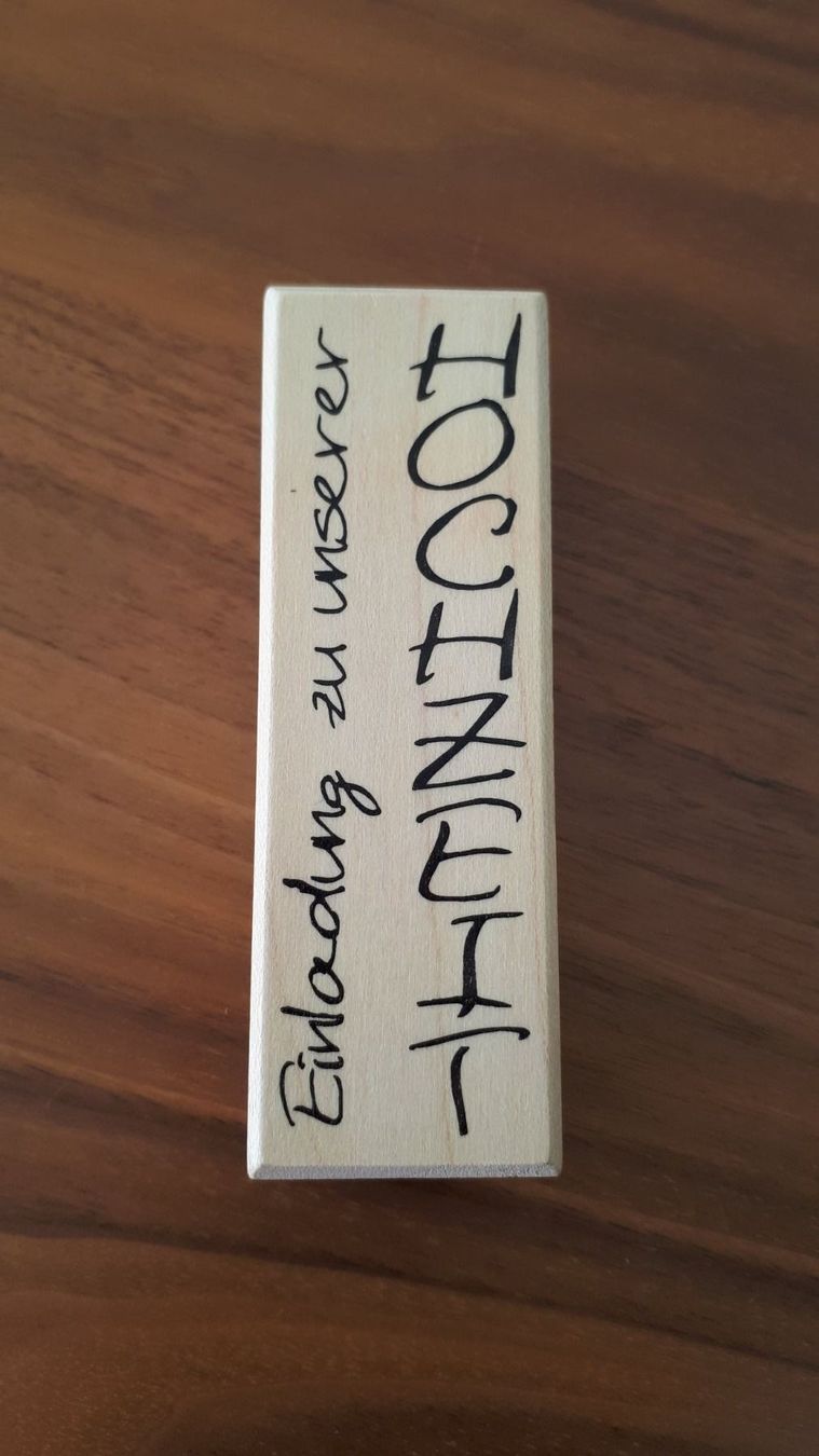 Timbri: Stempel "Einladung zu unserer Hochzeit" – Usato da Konolfingen venduto da rose999