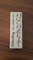 Stempel "Einladung zu unserer Hochzeit"
