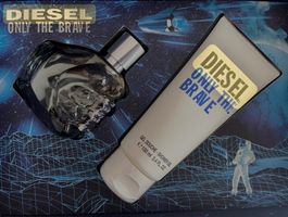 Diesel Only The Brave Set Parfüm und Duschgel neu