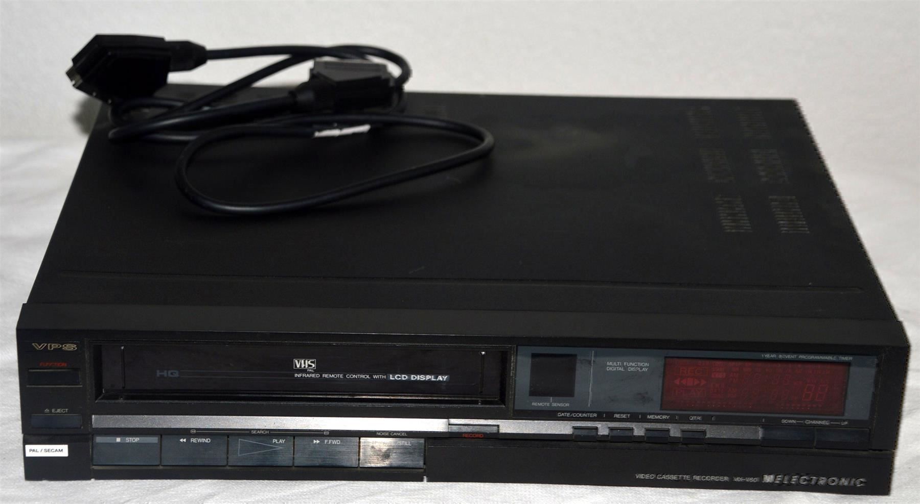 Registratori: Videorecorder VHS Melectronic MX-V60 magnétoscope – Usato da Collonges venduto da arashee