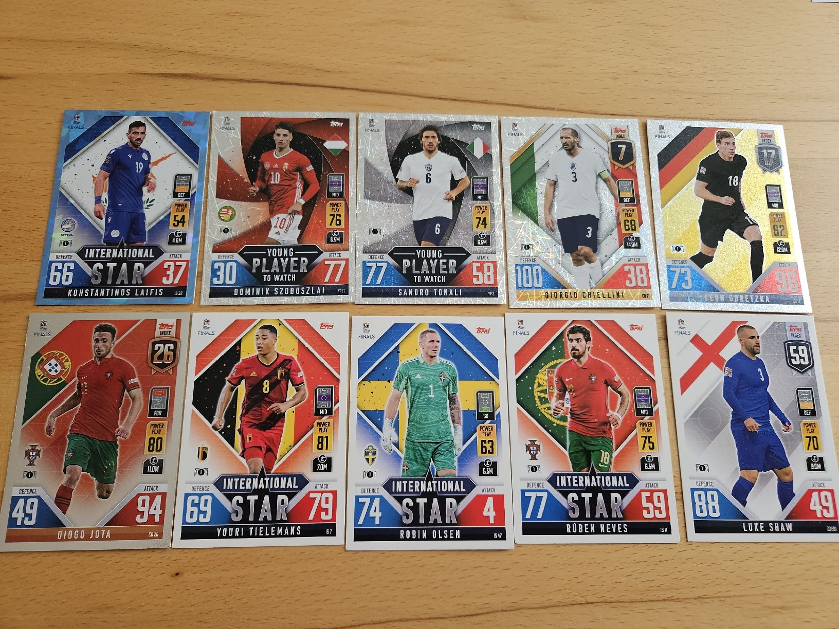 Topps Carte collezionabili: 10 Topps Match Attax 101 Karten – Nuovo (secondo la descrizione) da Winterthur venduto da melac