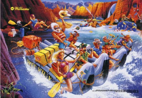 Flipperkästen: White Water 3D Translite – Neu (gemäss Beschreibung) aus Schalunen von schwabspielautomaten