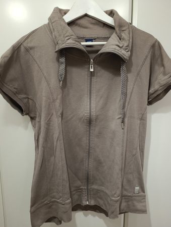 Graue Cecil kurzarm Jacke Gr.XL