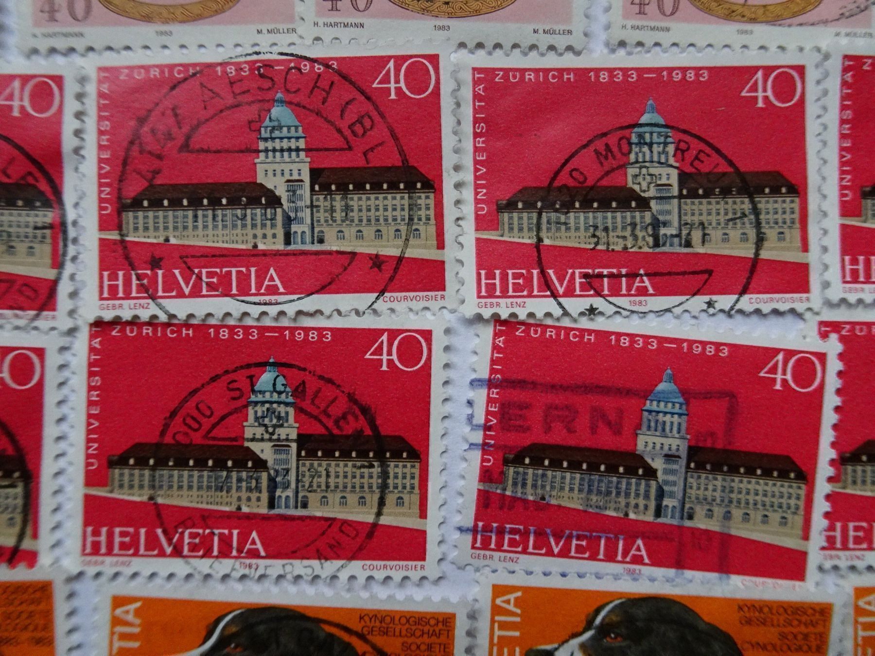 Alle Briefmarken: Vollstempel – Gebraucht aus Aadorf von Chnorli-Furz 8