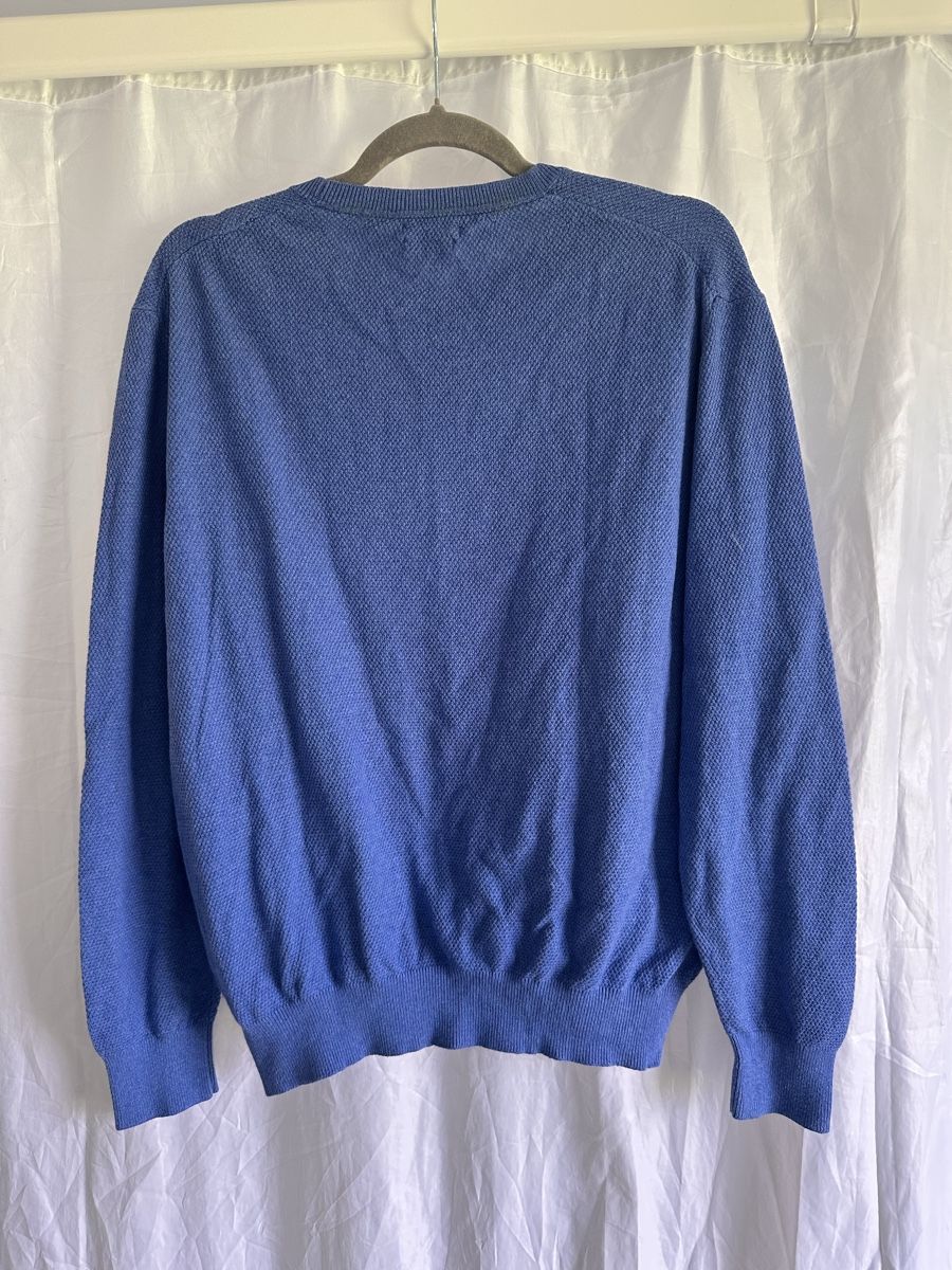 Massimo Dutti Pullover & Sweatshirts: Massimo Dutti Herren Pullover Blau Baumwolle Kaschmir M  – Gebraucht aus Walzenhausen von Zaisan 1