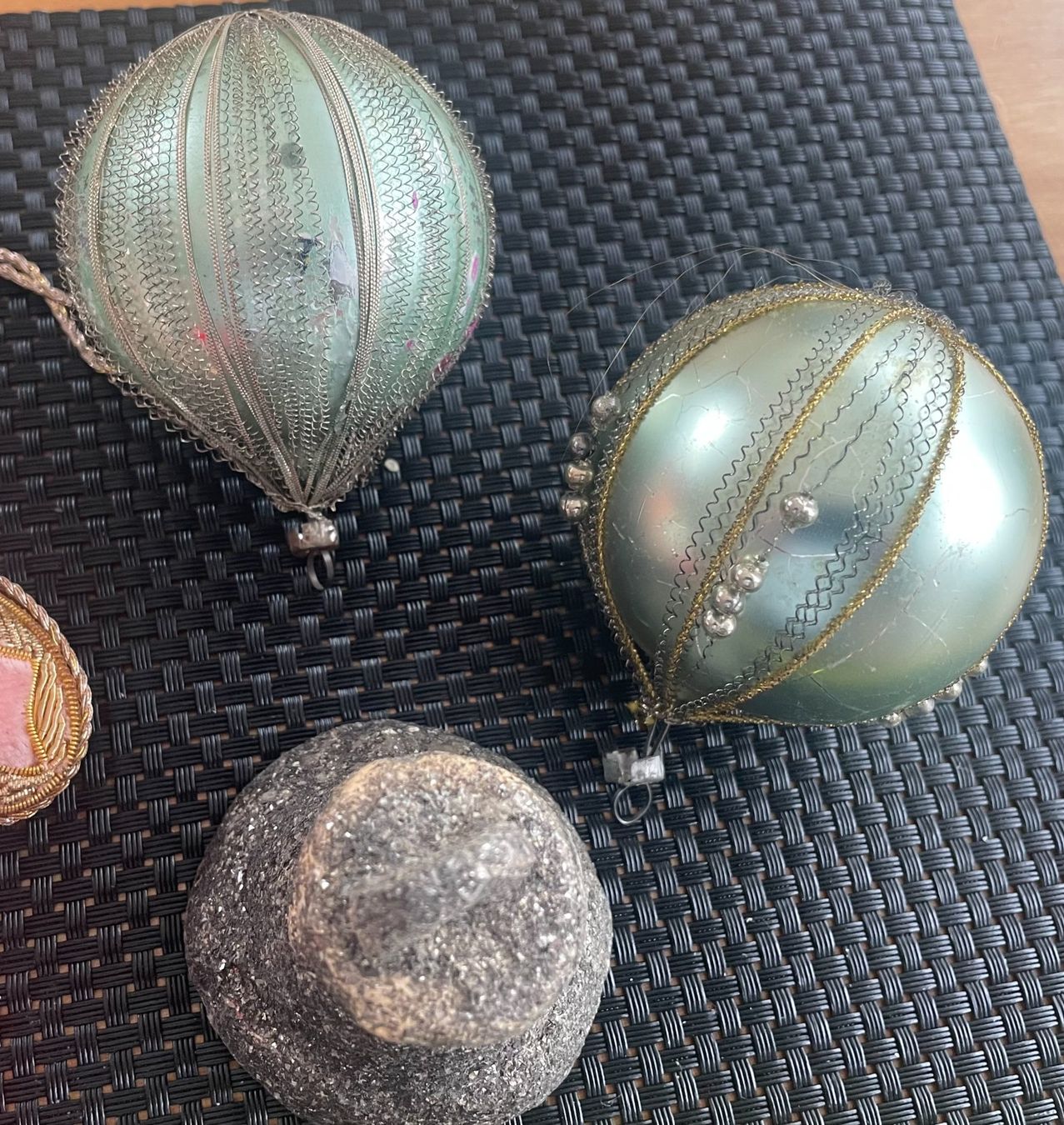 Alle Dekorationen: Antike  Weihnachtsdekoration, Christbaumdekoration – Gebraucht aus Zuerich von Michel52 2