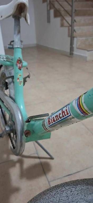 Bianchi Biciclette: Vintage folding Kids  Bianchi 16'' – Usato da Zürich venduto da SerenaG 1