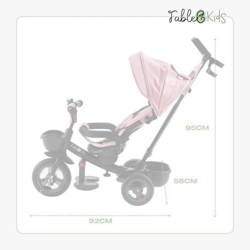 Veicoli per bambini: FableKids Dreirad Noemi - Neu – Nuovo (secondo la descrizione) da Nebikon venduto da warendiscount 5