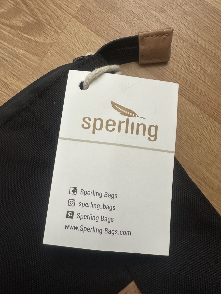 Zaini: Sperling Stoffrucksack schwarz mit Kork neu – Nuovo (secondo la descrizione) da Laupen BE venduto da atina80 3