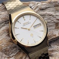 1981 Seiko King Twin Quartz 9223-8010 JDM Kanji 10 spy 